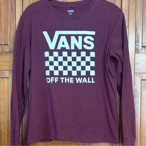 VANS OFF THE WALL LONG SLEEVE TEE